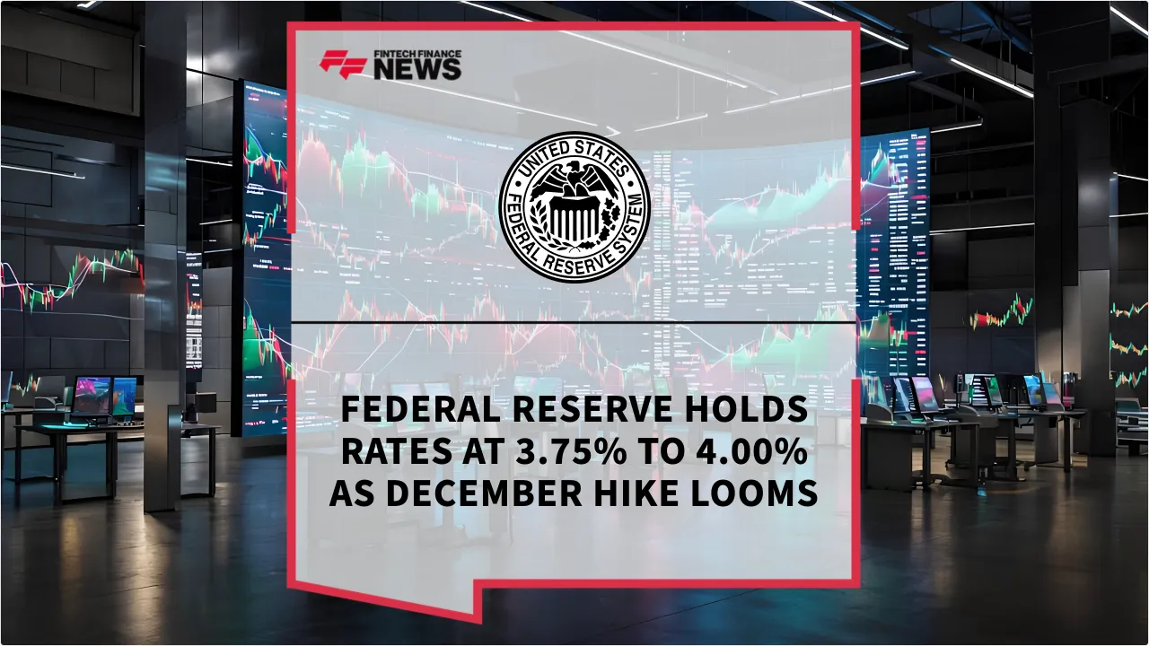 Press Release: Federal Reserve Holds Rates at 3.75% to 4.00% as December Hike Looms | Featured Image by FF News